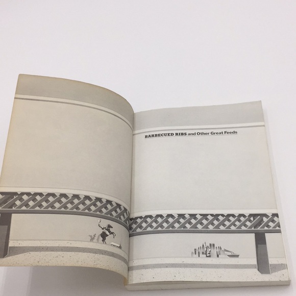 Vintage Barbecued Ribs and Other Great Feeds Cookbook 1985 BBQ by Jeanne Voltz - Picture 4 of 10